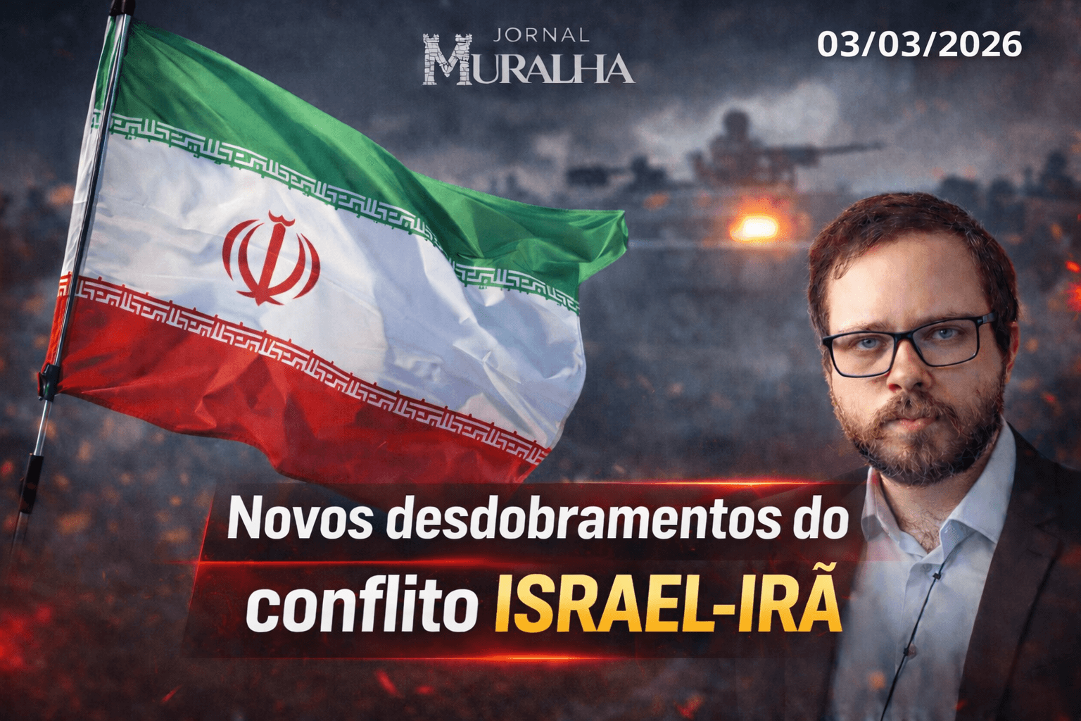 TV MURALHA: Novos desdobramentos do conflito Israel-Irã | Queda do PIB | Pesquisa eleitoral - Jornal A Muralha