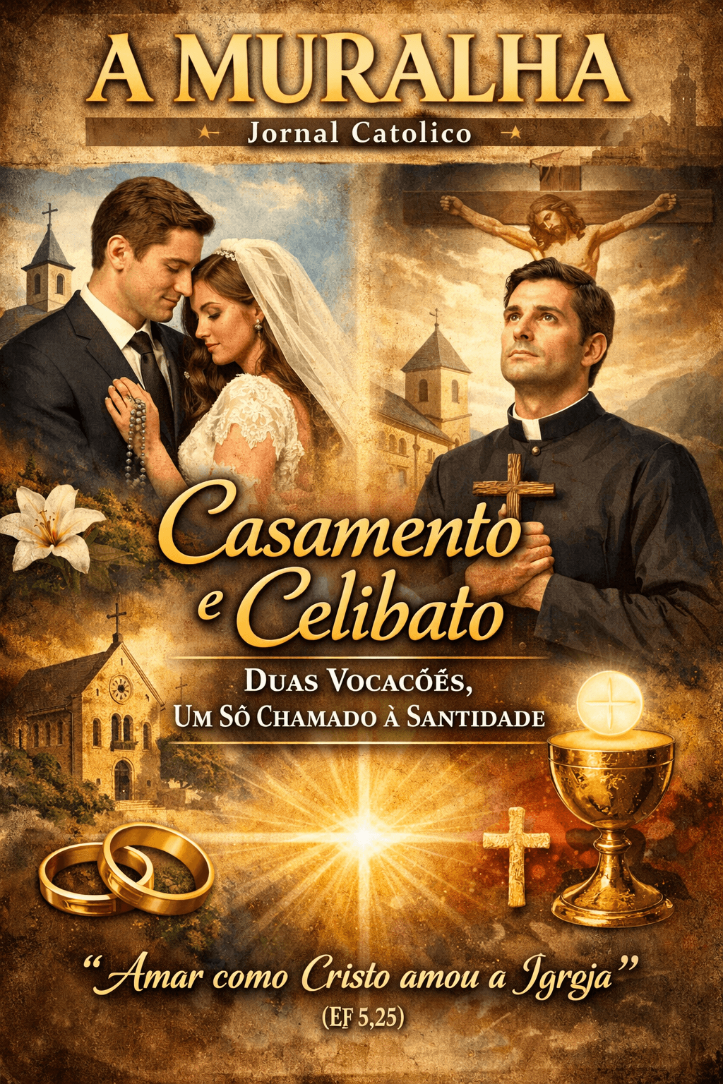 Casamento é sacramento: sobre a Castidade Conjugal e o Celibato