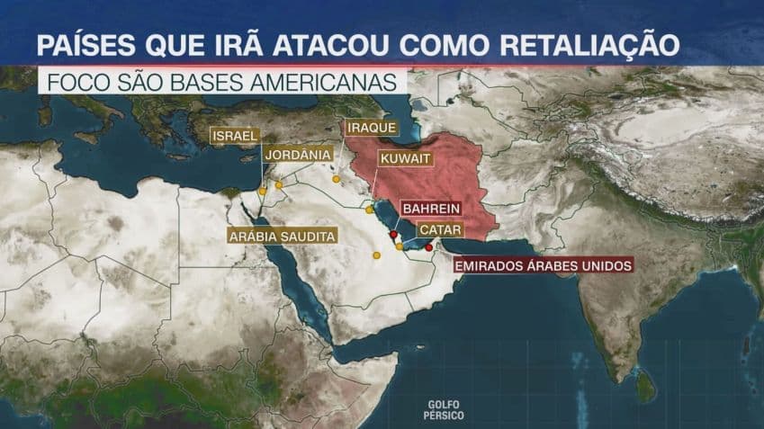O Irã viola a Lei Internacional ao Atacar os países do Golfo?